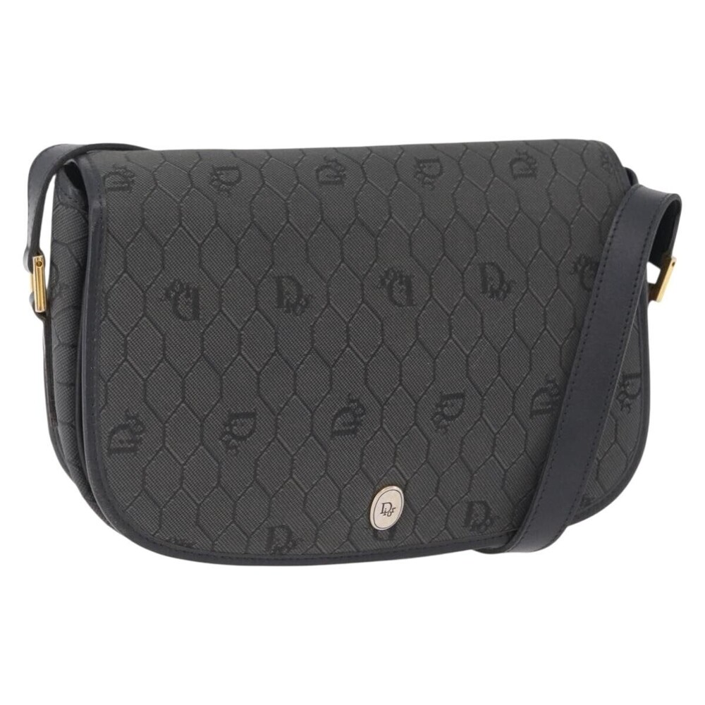 Christian Dior Vintage Honeycomb Canvas